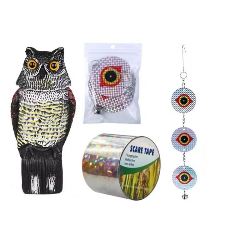 Set buho espantapajaros